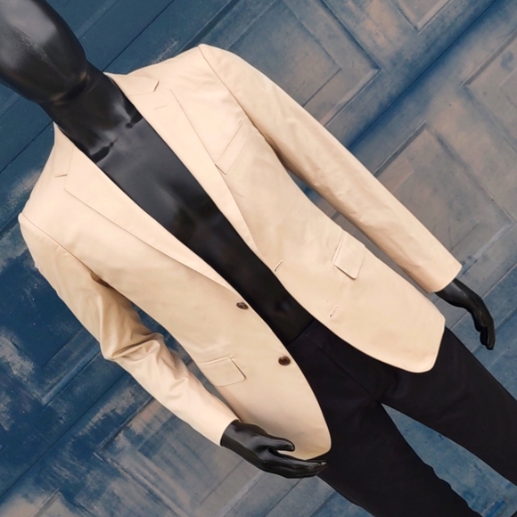 Bonobos® Men's Foundation Chambray Suit Jacket (Slim Fit.) - Picture 13 of 17